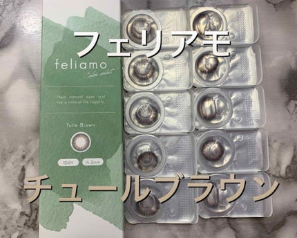 feliamo 1day/feliamo/ワンデー(1DAY)カラコンを使ったクチコミ(1枚目)