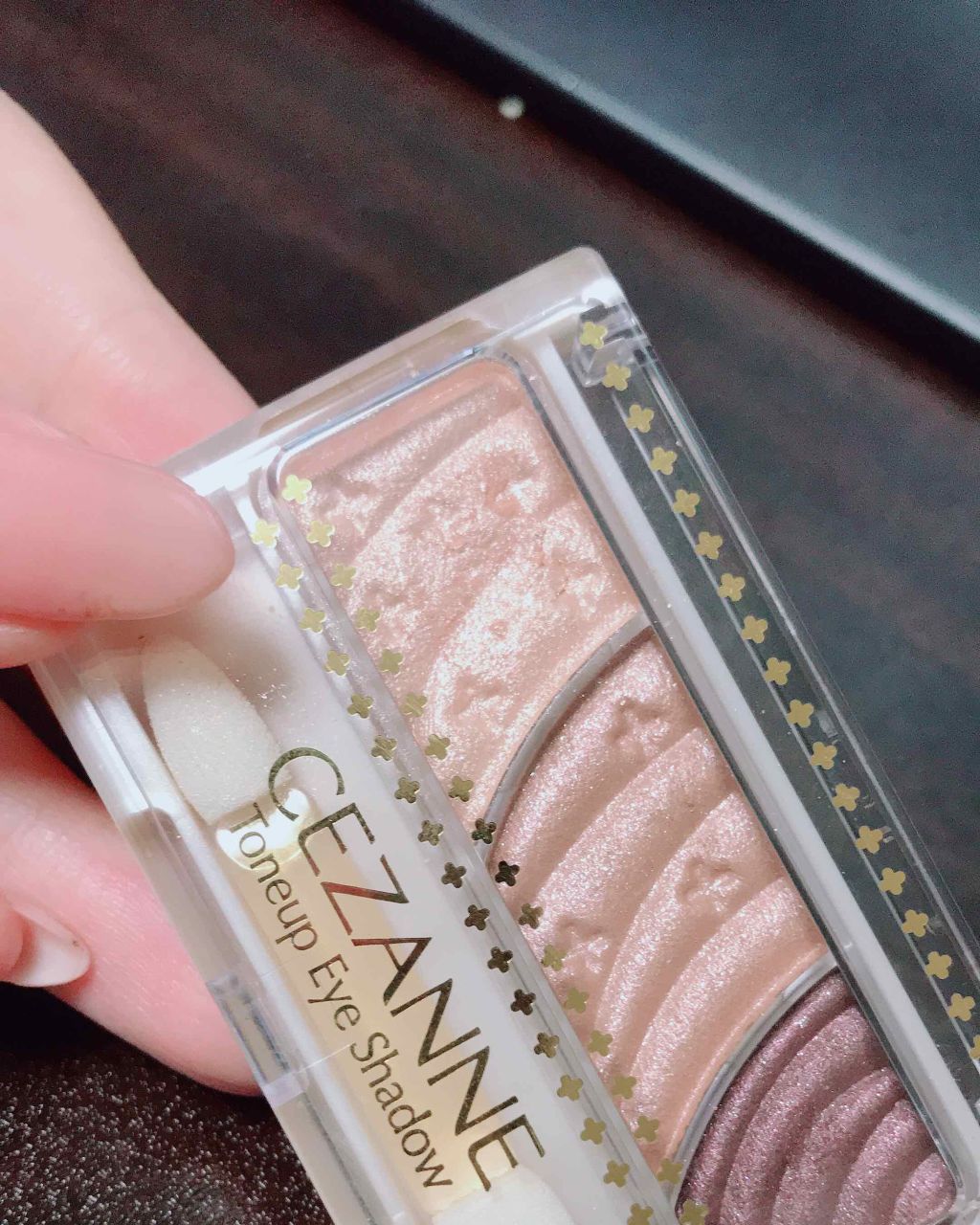 トーンアップアイシャドウ/CEZANNE/アイシャドウパレットを使ったクチコミ（1枚目）