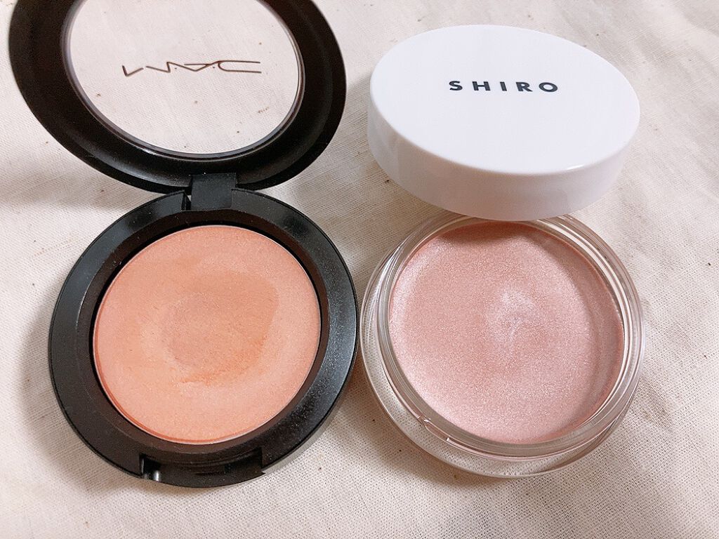 シルクハイライター/SHIRO/クリームハイライトを使ったクチコミ(2枚目)