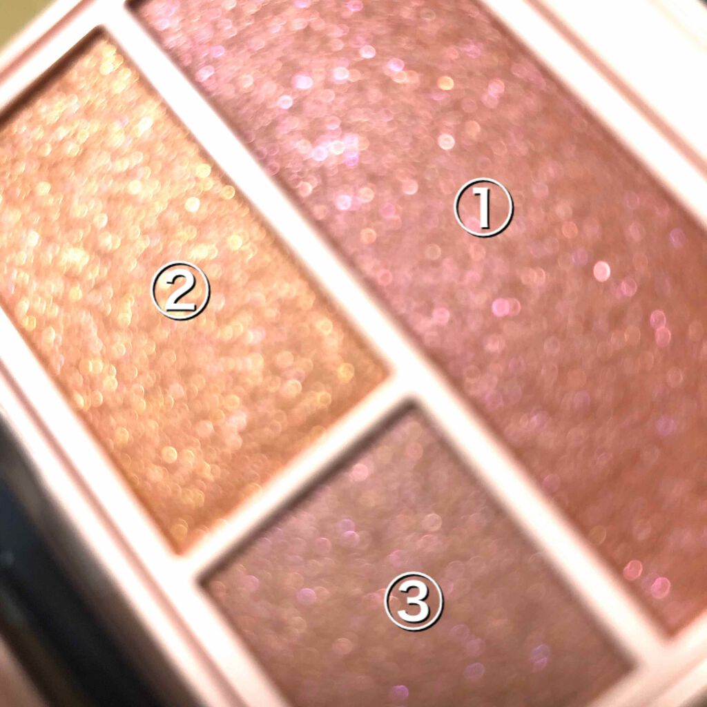 フーミー アイシャドウパレット/WHOMEE/アイシャドウパレットを使ったクチコミ(2枚目)