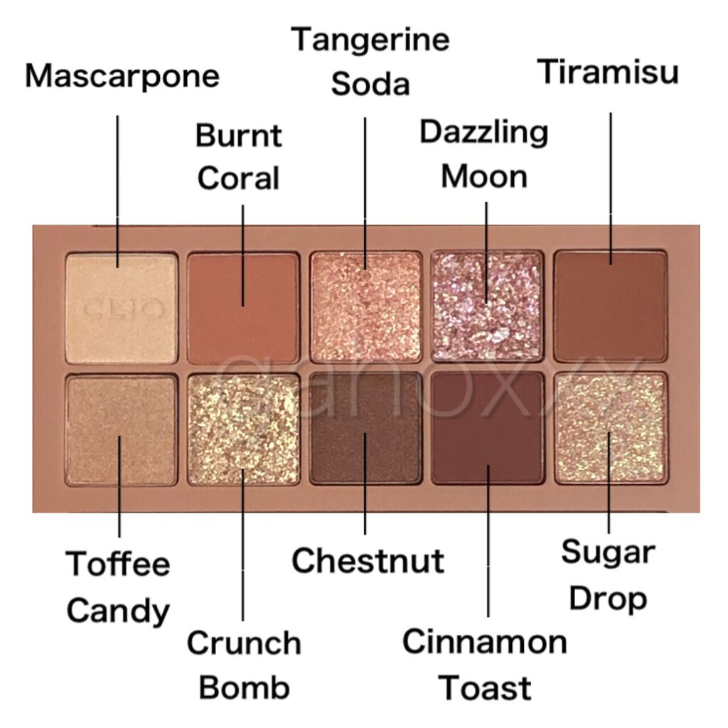 がほ on LIPS 「スウォッチ動画あり。CLIOプロアイパレットストリートブリック..」(2枚目)