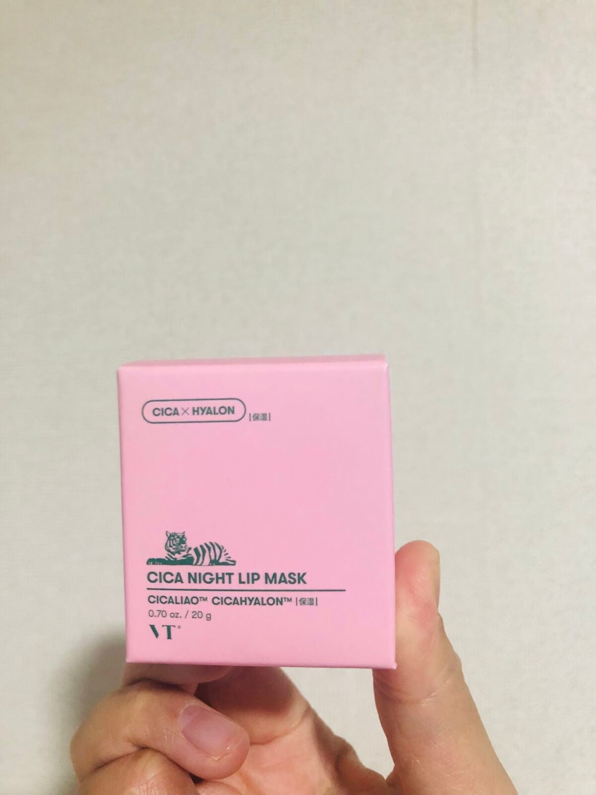 CICA ナイトリップマスク/VT/リップマスクを使ったクチコミ(2枚目)