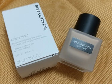 アンリミテッド ラスティング フルイド/shu uemura/リキッドファンデーションを使ったクチコミ（1枚目）