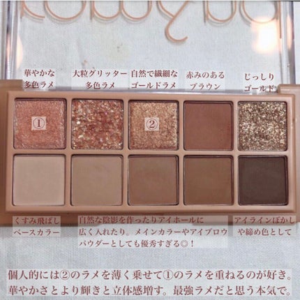 アイシャドウブラシセット/ロージーローザ/メイクブラシを使ったクチコミ(7枚目)