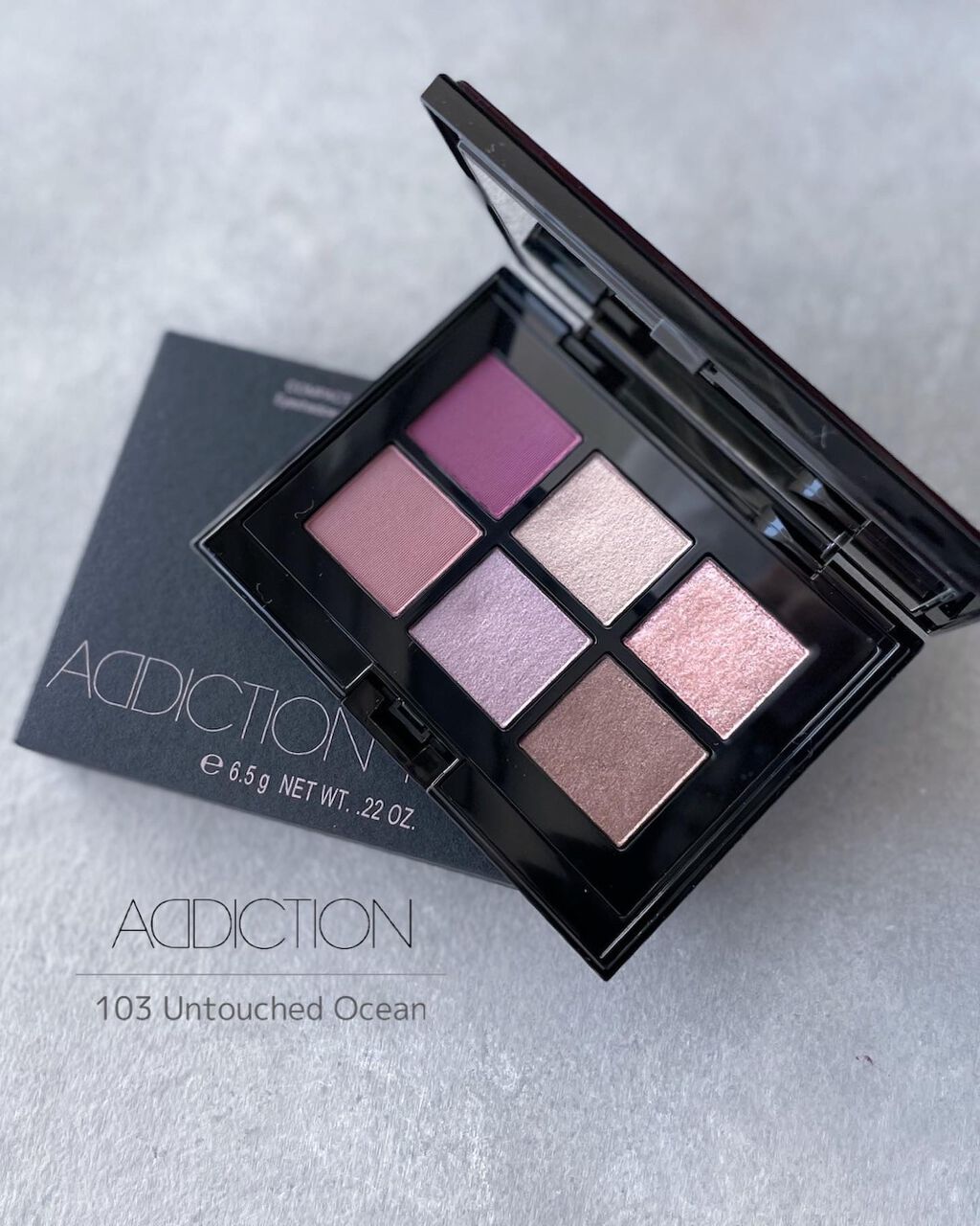 コンパクトアディクション センス オブ クラリティ/ADDICTION/アイシャドウパレットを使ったクチコミ（1枚目）