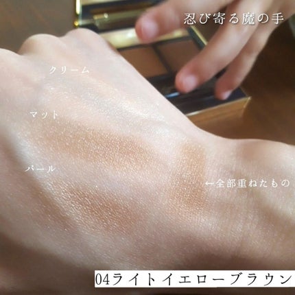 コンスピキュアス アイズ/Amplitude/アイシャドウパレットを使ったクチコミ(3枚目)