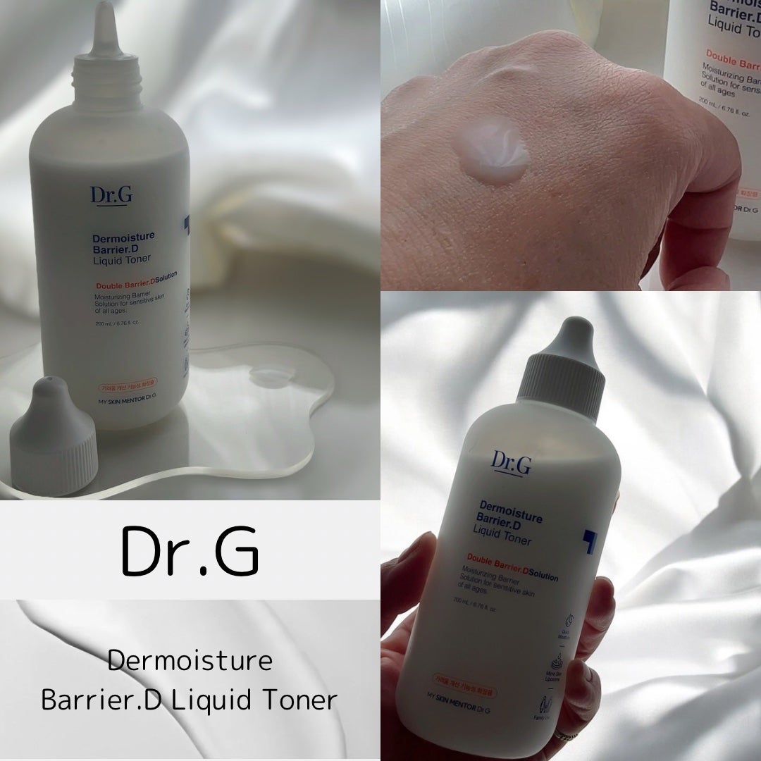 ザモイスチャーバリアDリキッドトナー/Dr.G/化粧水を使ったクチコミ(2枚目)