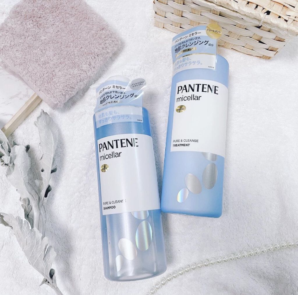 PRO-V ミセラー ピュア＆クレンズ ノンシリコンシャンプー/トリートメント/パンテーン/市販シャンプーを使ったクチコミ（1枚目）