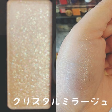 グリッターボール ハイライター クリスタルミラージュ/shu uemura/パウダーハイライトを使ったクチコミ（2枚目）