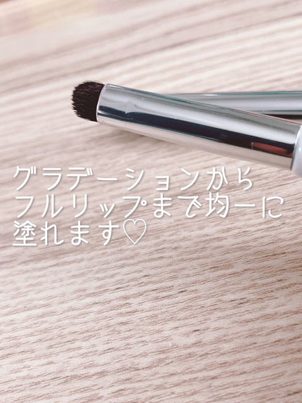 FilliMilli ポータブルワイドリップブラシ931/fillimilli/メイクブラシを使ったクチコミ(2枚目)