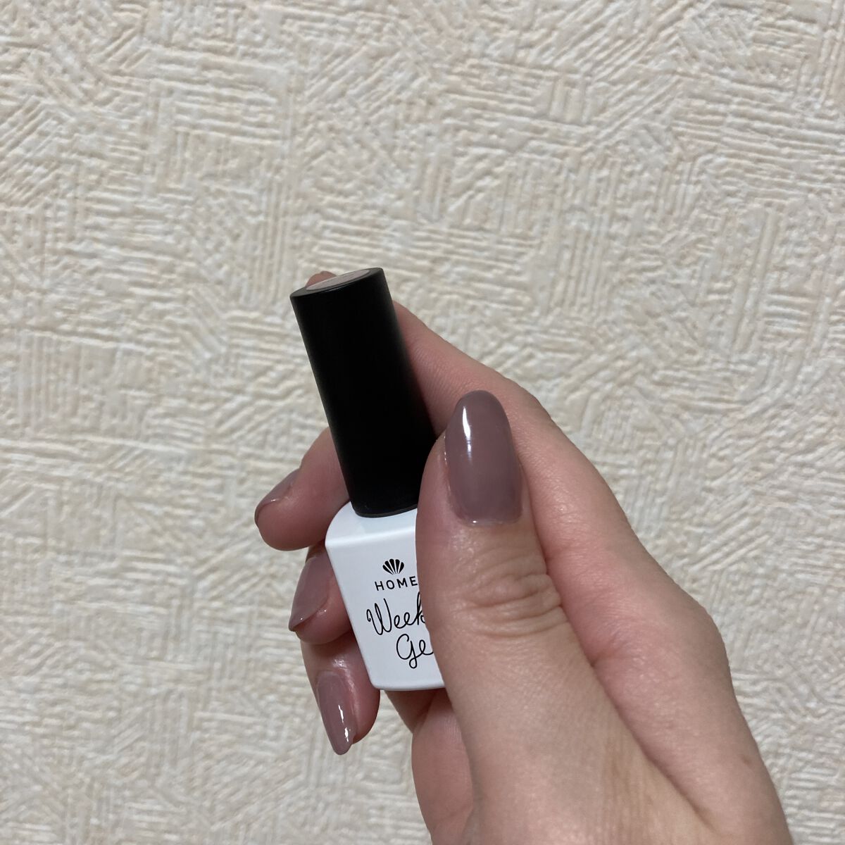 ウィークリージェル NE-33 ロージーブラウン(Rosy brown)/HOMEI/ジェルネイルを使ったクチコミ（2枚目）