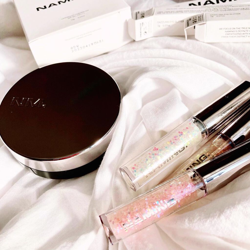  ダズリングアイグリッター/NAMING./リキッドアイシャドウを使ったクチコミ（1枚目）