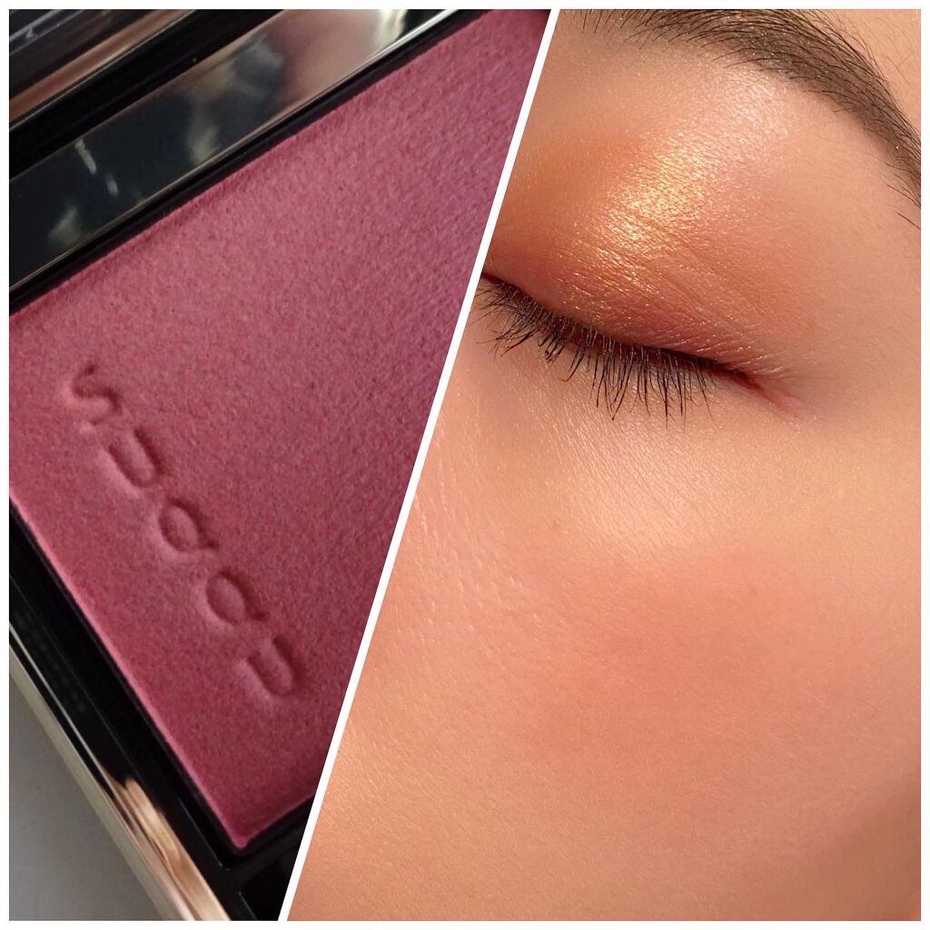 メルティング パウダー ブラッシュ/SUQQU/パウダーチークを使ったクチコミ(4枚目)