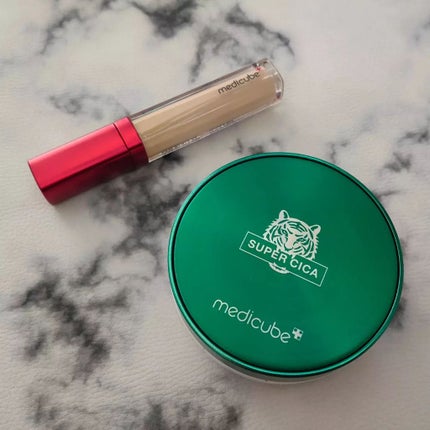 スーパーシカクッション/MEDICUBE/クッションファンデーションを使ったクチコミ(1枚目)