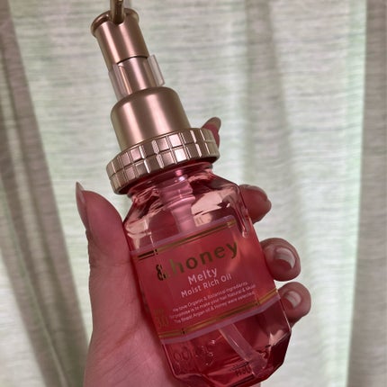 &honey Melty モイストリッチヘアオイル3.0/&honey/ヘアオイルを使ったクチコミ(1枚目)