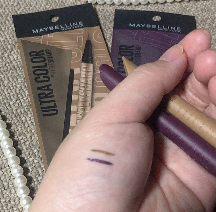 ウルトラカラー アイライナー/MAYBELLINE NEW YORK/リキッドアイライナーを使ったクチコミ（2枚目）