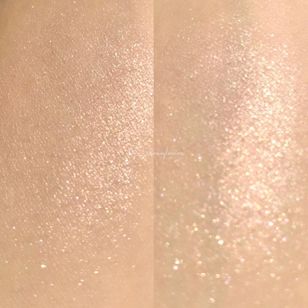 ミックスブラーリングボリュームハイライター/wakemake/パウダーハイライトを使ったクチコミ(4枚目)