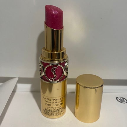ルージュ ヴォリュプテ シャイン/YVES SAINT LAURENT BEAUTE/口紅を使ったクチコミ(1枚目)