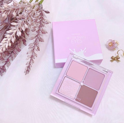 ベターザンアイズ ミルクシリーズ/rom&nd/アイシャドウパレットを使ったクチコミ(1枚目)