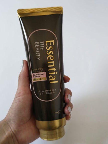 THE BEAUTY 髪のキメ美容プレミアムトリートメント<モイストリペアプレミアム>/エッセンシャル/洗い流すヘアトリートメントを使ったクチコミ(4枚目)