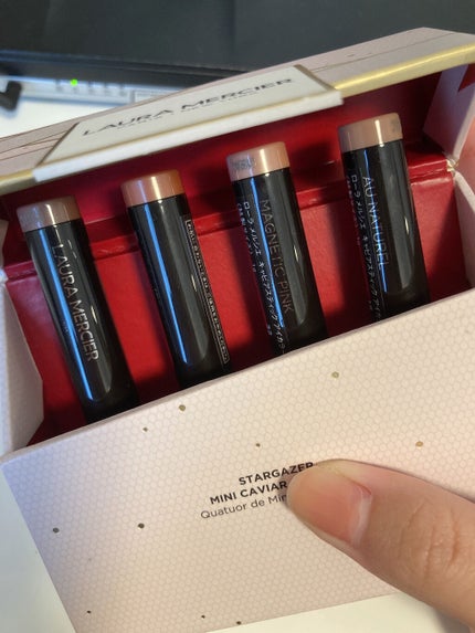 プリマ バレリーナ ミニ アイシャドウ パレット/ローラ メルシエ/アイシャドウパレットを使ったクチコミ(4枚目)