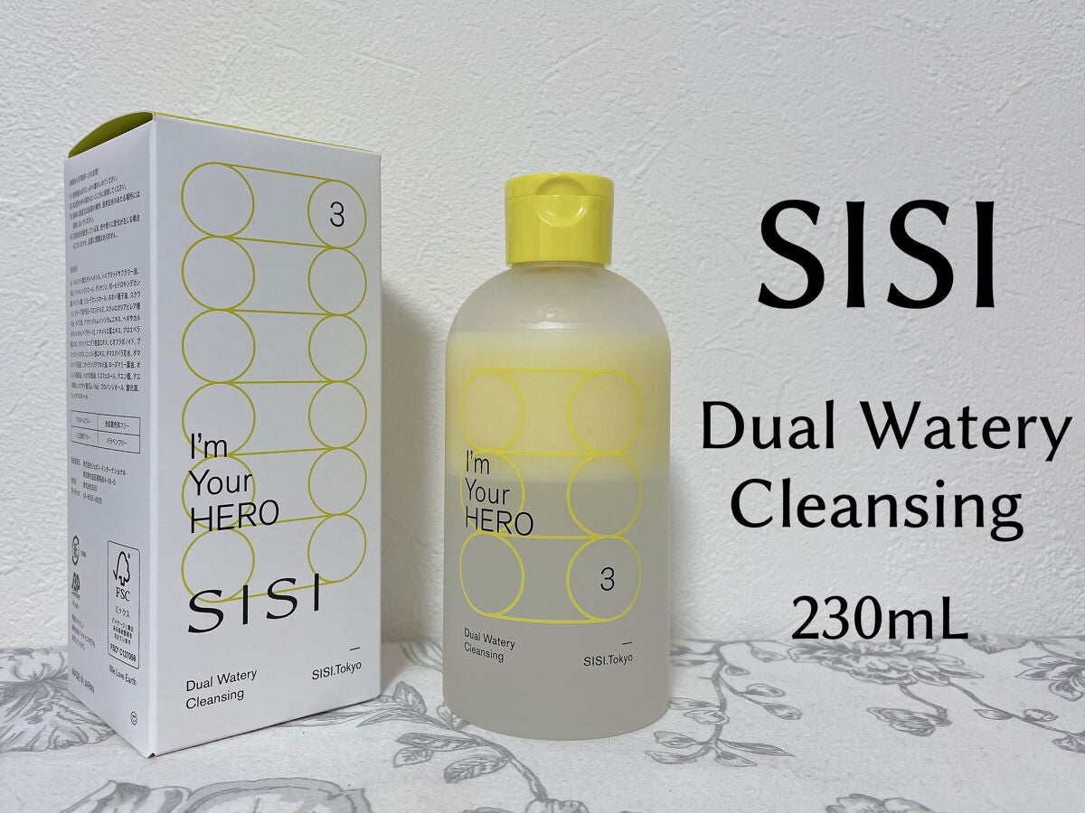 アイムユアヒーロー/SISI/クレンジングウォーターを使ったクチコミ(1枚目)