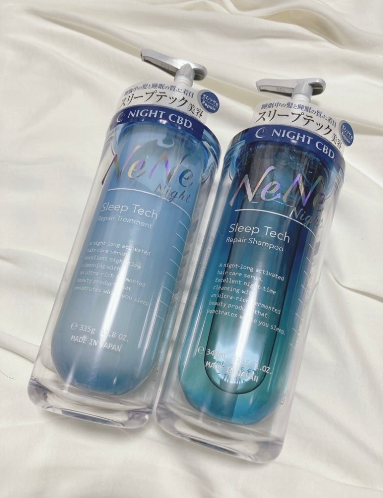 スリープテック リペア シャンプー/ヘアトリートメント/NeNe Night/市販シャンプーを使ったクチコミ(1枚目)