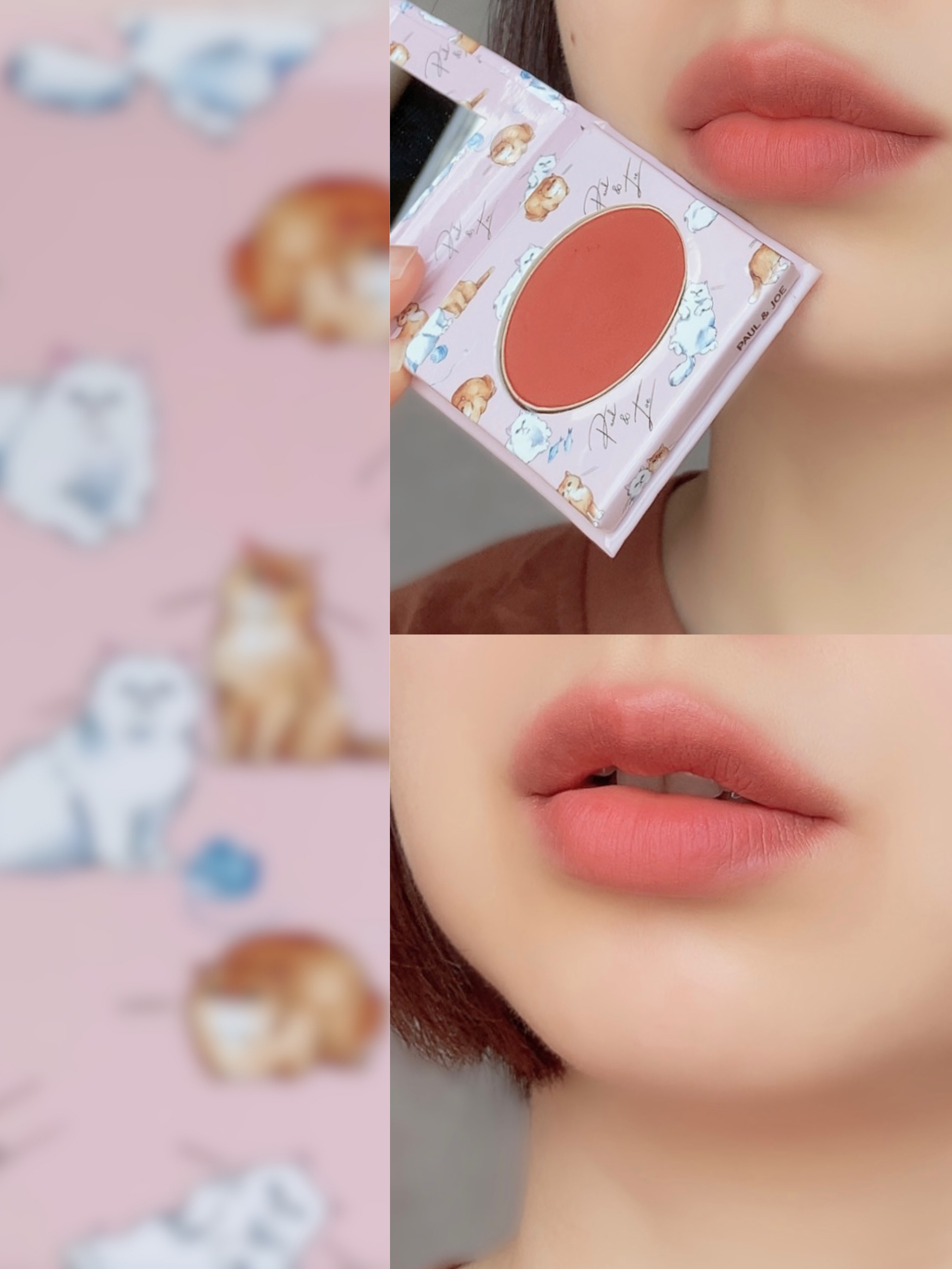 ポール ＆ ジョー ソフト マット リップ カラー CS/PAUL & JOE BEAUTE/口紅を使ったクチコミ（2枚目）