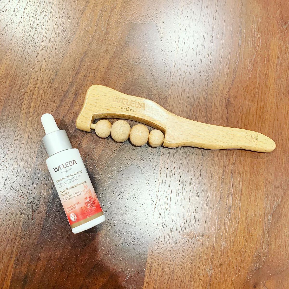 ざくろ フェイシャルオイル/WELEDA/フェイスオイルを使ったクチコミ(1枚目)