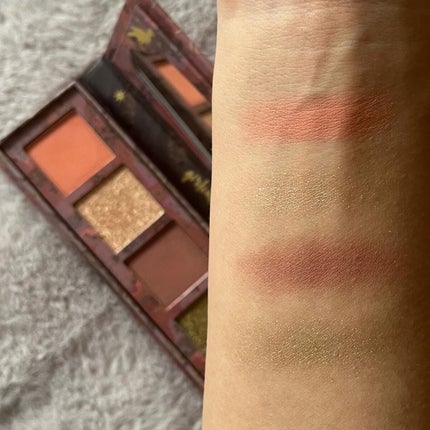 山海シリーズ 4色アイシャドウパレット/GirlCult/アイシャドウパレットを使ったクチコミ(3枚目)