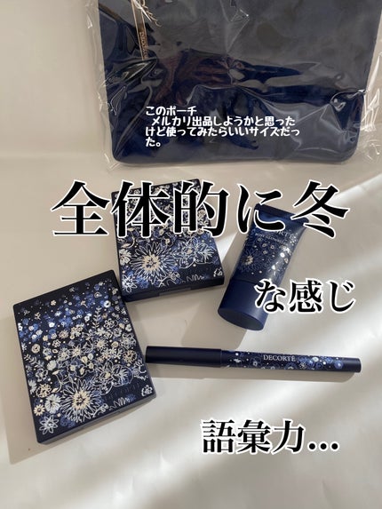 ウィンターダズル コレクション/DECORTÉ/メイクアップキットを使ったクチコミ(2枚目)