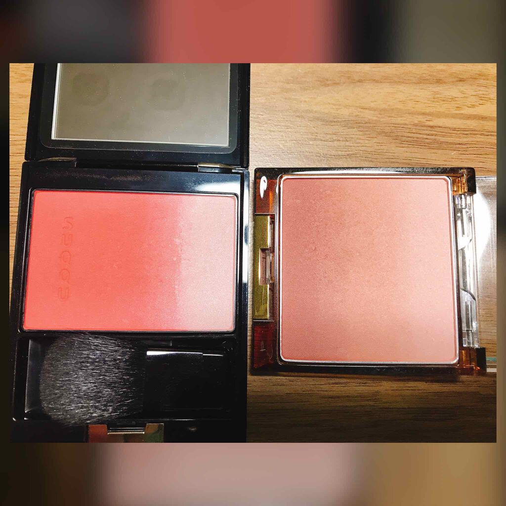 オーラティック ブラッシュ/excel/パウダーチークを使ったクチコミ(3枚目)