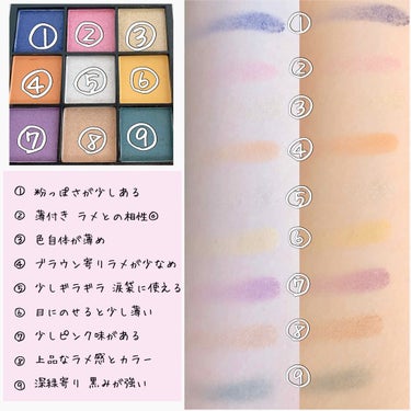 UR GLAM　BLOOMING EYE COLOR PALETTE/U R GLAM/パウダーアイシャドウを使ったクチコミ（2枚目）