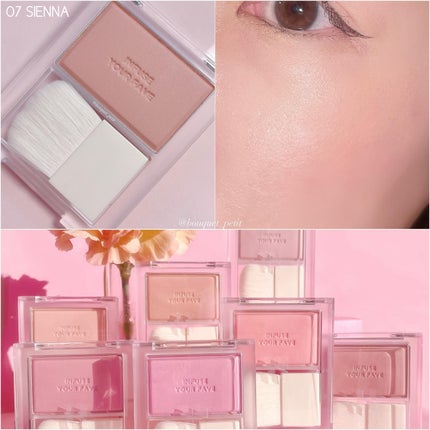 マイフェイブ インフュージング ブラッシュ/HOLIKA HOLIKA/パウダーチークを使ったクチコミ(7枚目)