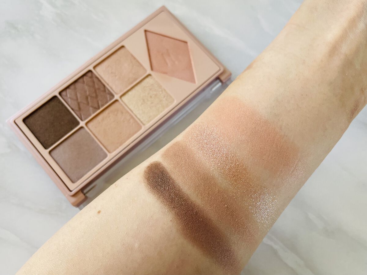 ウォンジョンヨ Ｗ デイリームードアップパレット /Wonjungyo/アイシャドウパレットを使ったクチコミ（2枚目）