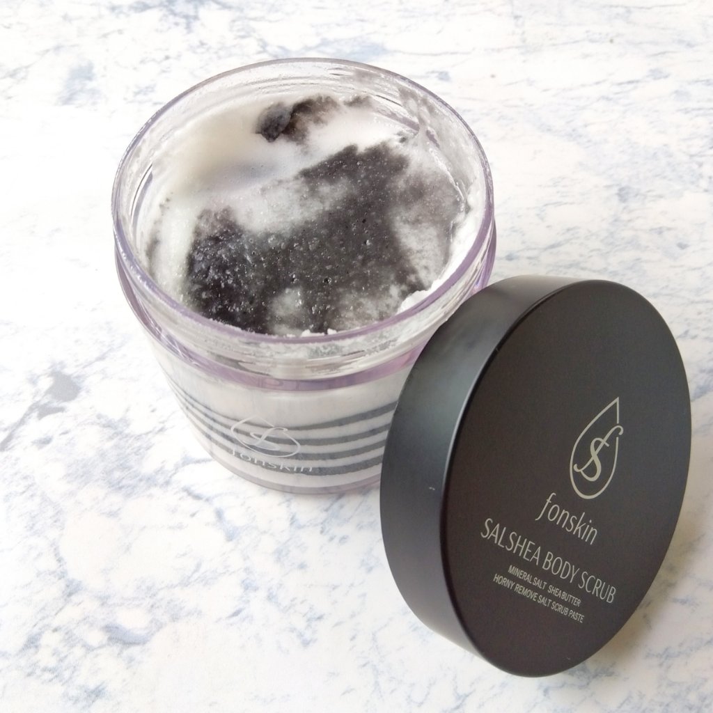 ソルシアボディスクラブ/fonskin/ボディスクラブを使ったクチコミ（2枚目）