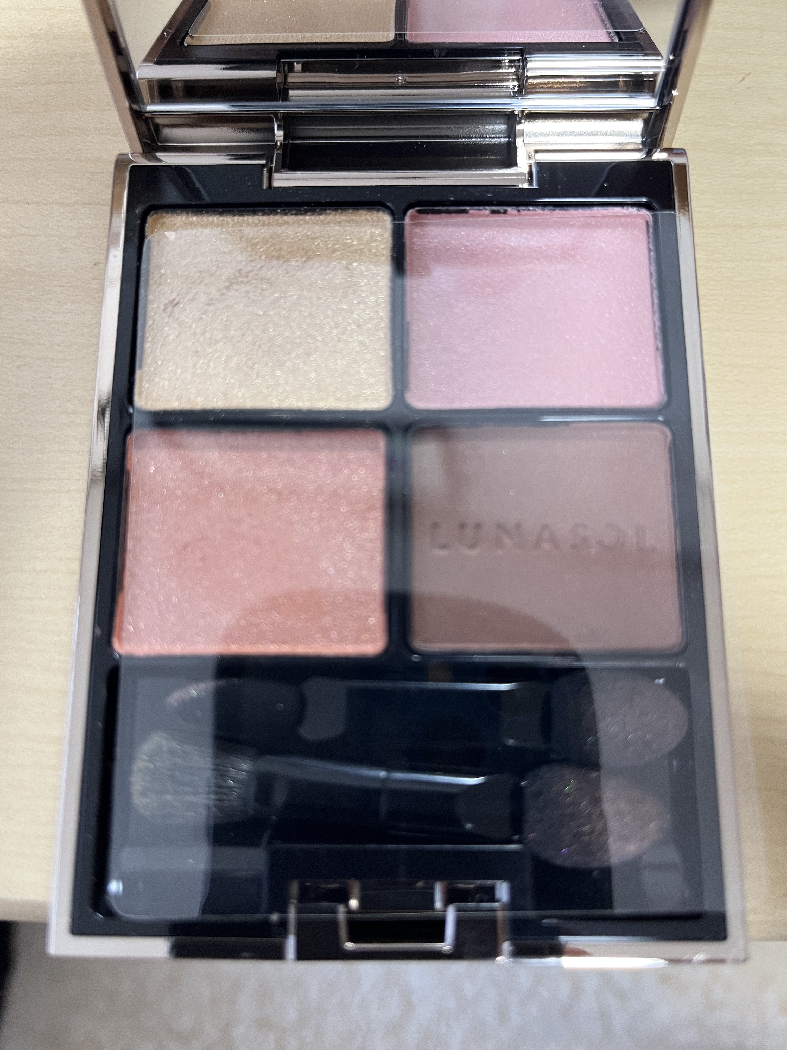 アイカラーレーション 11 Savage Rose/LUNASOL/アイシャドウパレットを使ったクチコミ（1枚目）
