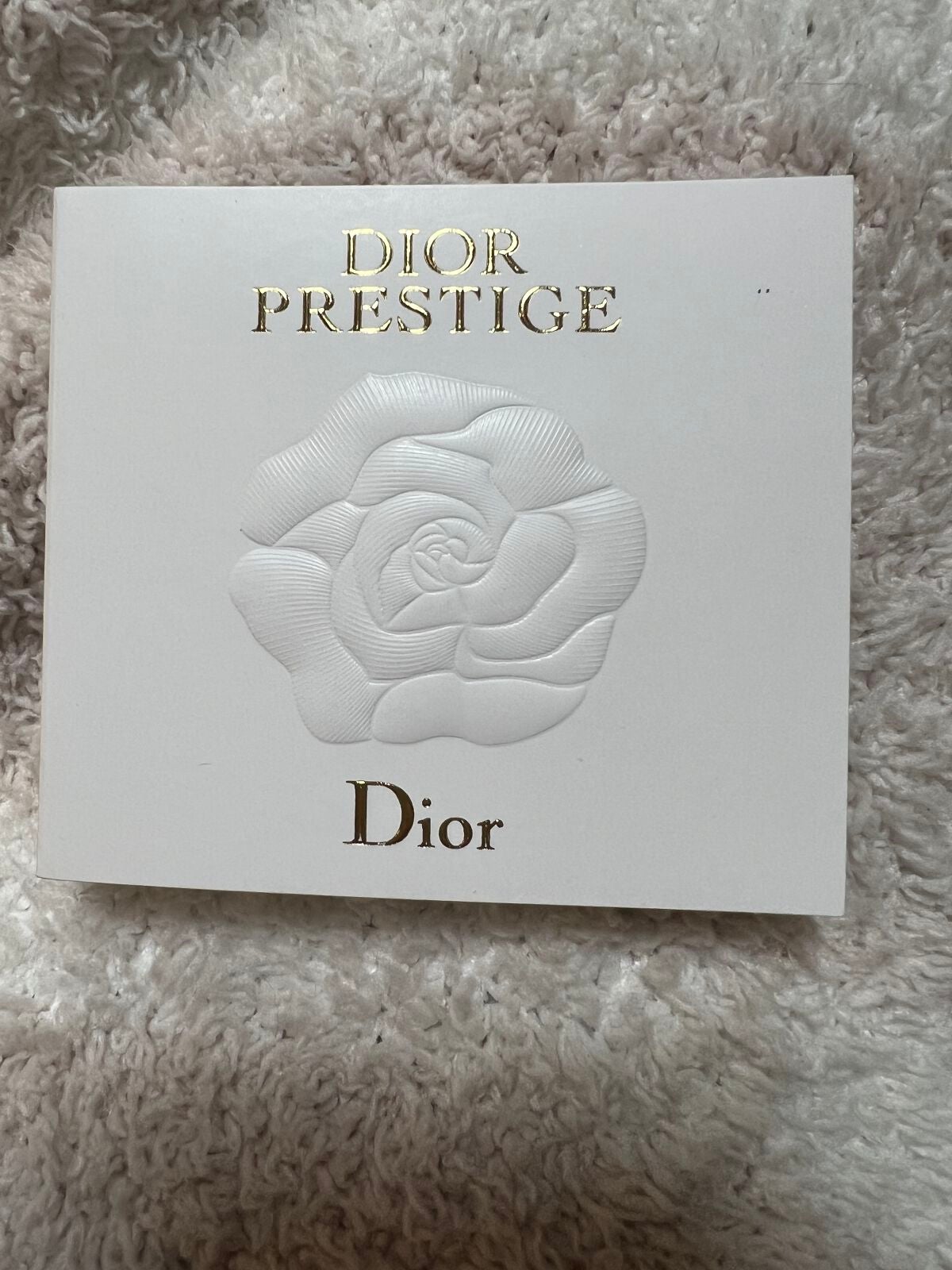 プレステージ マイクロ ユイル ド ローズ セラム/Dior/美容液を使ったクチコミ(1枚目)