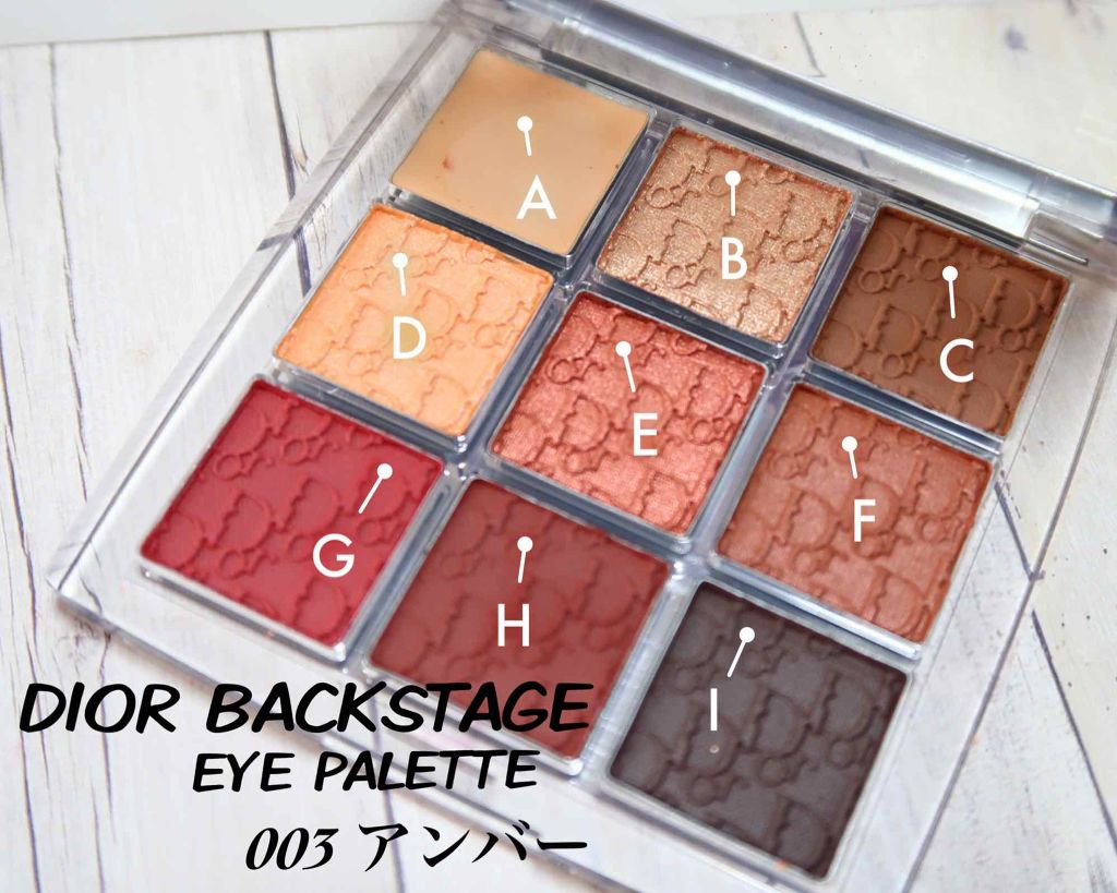 ディオール バックステージ アイ パレット/Dior/アイシャドウパレットを使ったクチコミ(1枚目)