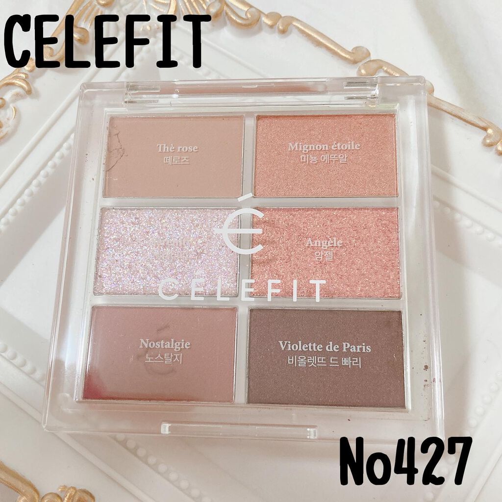 プロアイシャドウパレットセシル/CELEFIT/アイシャドウパレットを使ったクチコミ(1枚目)