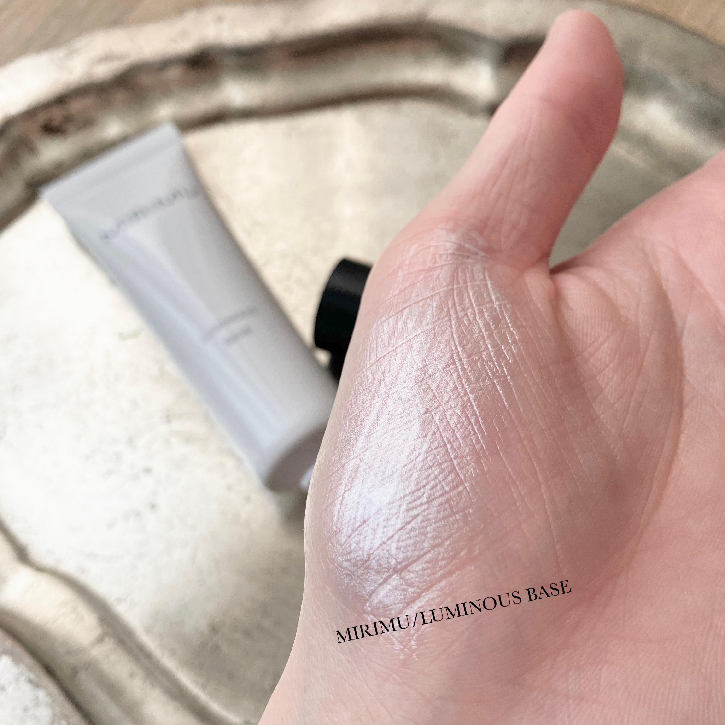 グロウパウダー ラベンダーグロウ/MIRIMU/パウダーハイライトを使ったクチコミ（3枚目）