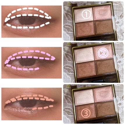 スキニーリッチシャドウ/excel/アイシャドウパレットを使ったクチコミ(6枚目)