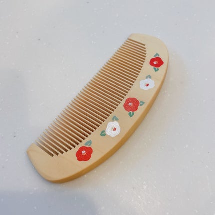 くろちく 椿堂 潤いつげ櫛 ケース付き/くろちく/ヘアコームを使ったクチコミ(5枚目)