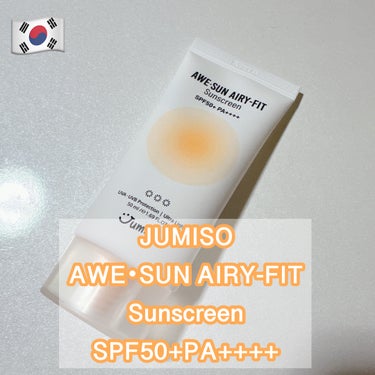 AWE・SUN AIRY-FIT Sunscreen/JUMISO/日焼け止め・UVケアを使ったクチコミ（1枚目）