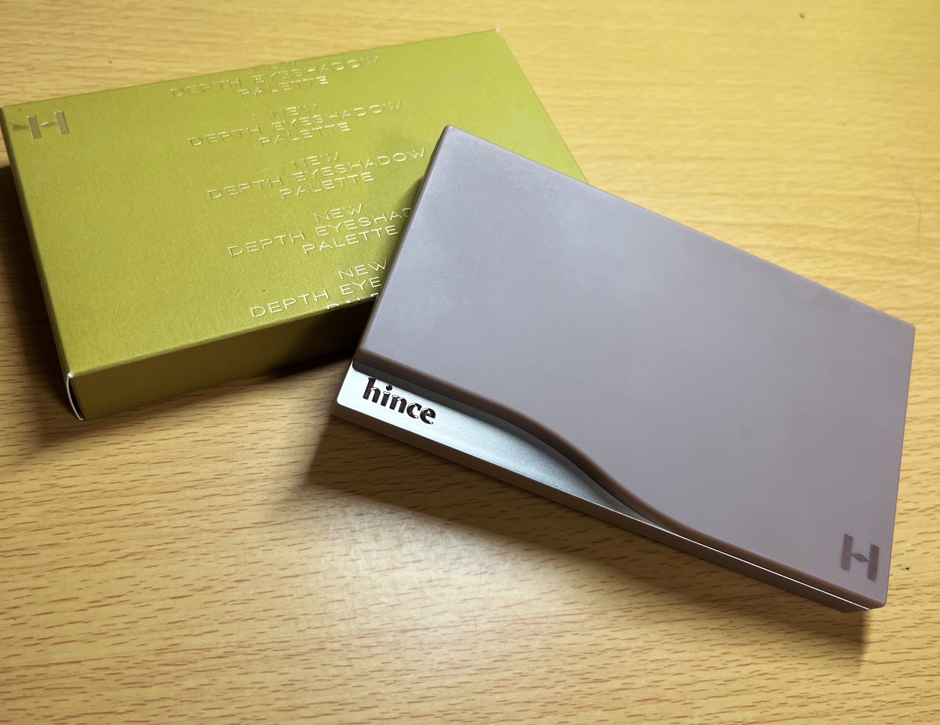 ニューデップスアイシャドウパレット 03 ライク・ア・シーン/hince/アイシャドウパレットを使ったクチコミ（1枚目）