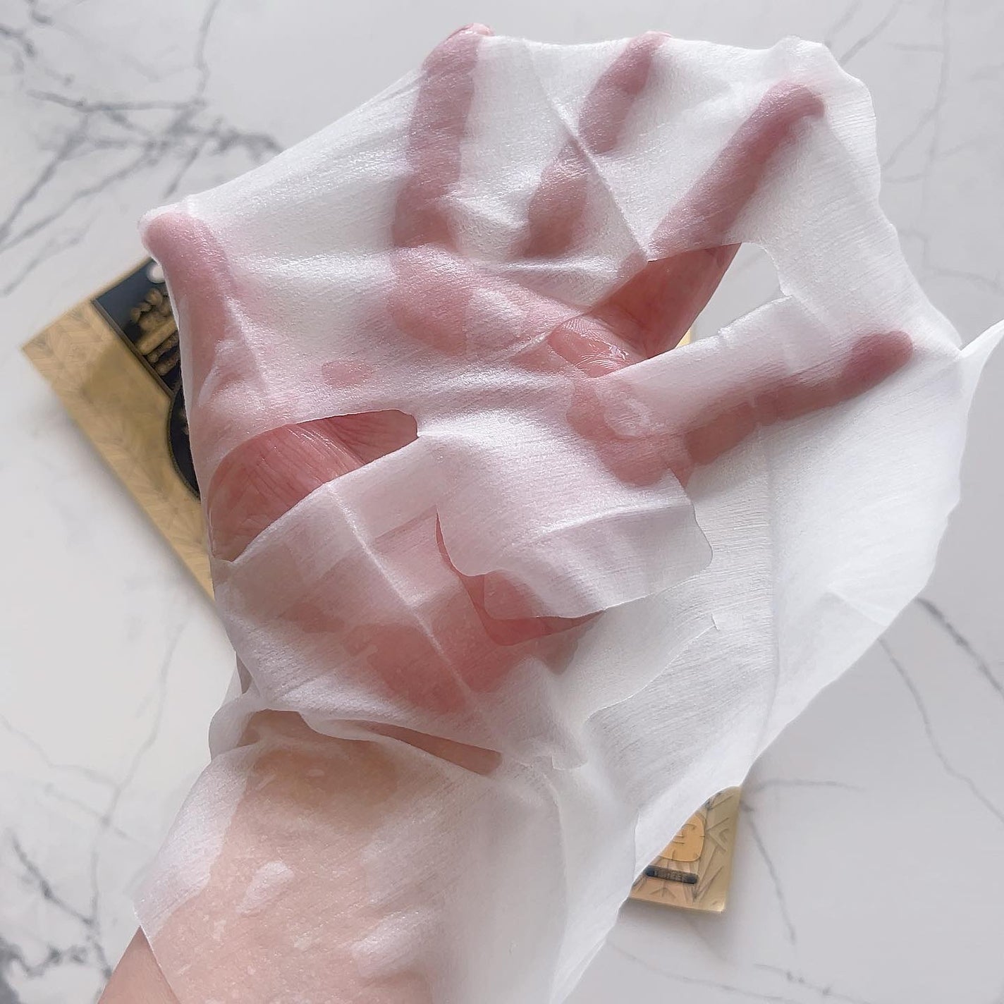 BOOSTER OIL AGING CARE MASK/DJEDNEL/シートマスク・パックを使ったクチコミ(6枚目)