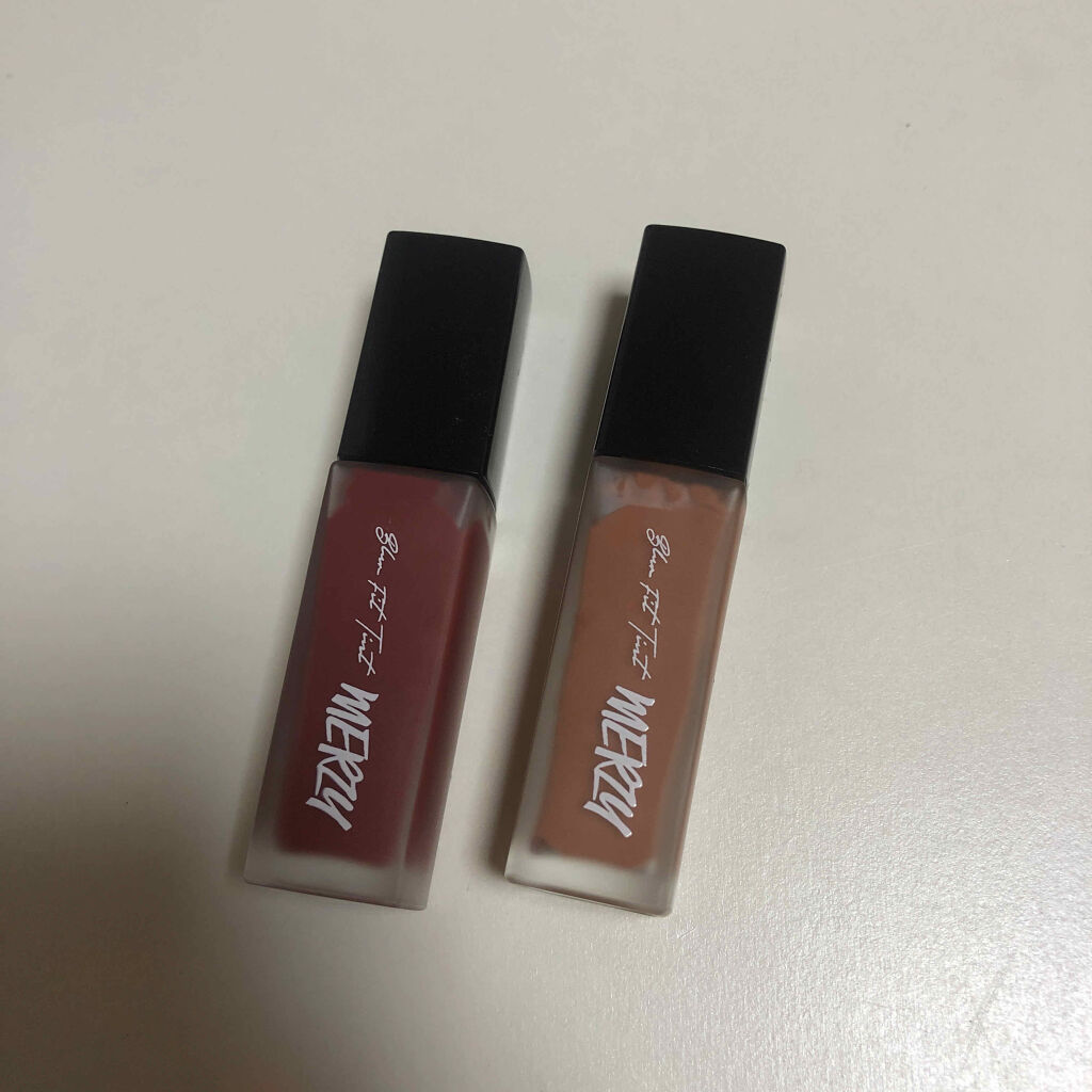 ブラー フィット ティント/MERZY/リップティントを使ったクチコミ（1枚目）