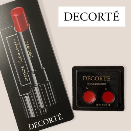 ルージュ デコルテ/DECORTÉ/口紅を使ったクチコミ(1枚目)