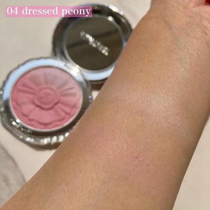 ジルスチュアート パステルペタル ブラッシュ/JILL STUART/パウダーチークを使ったクチコミ(6枚目)