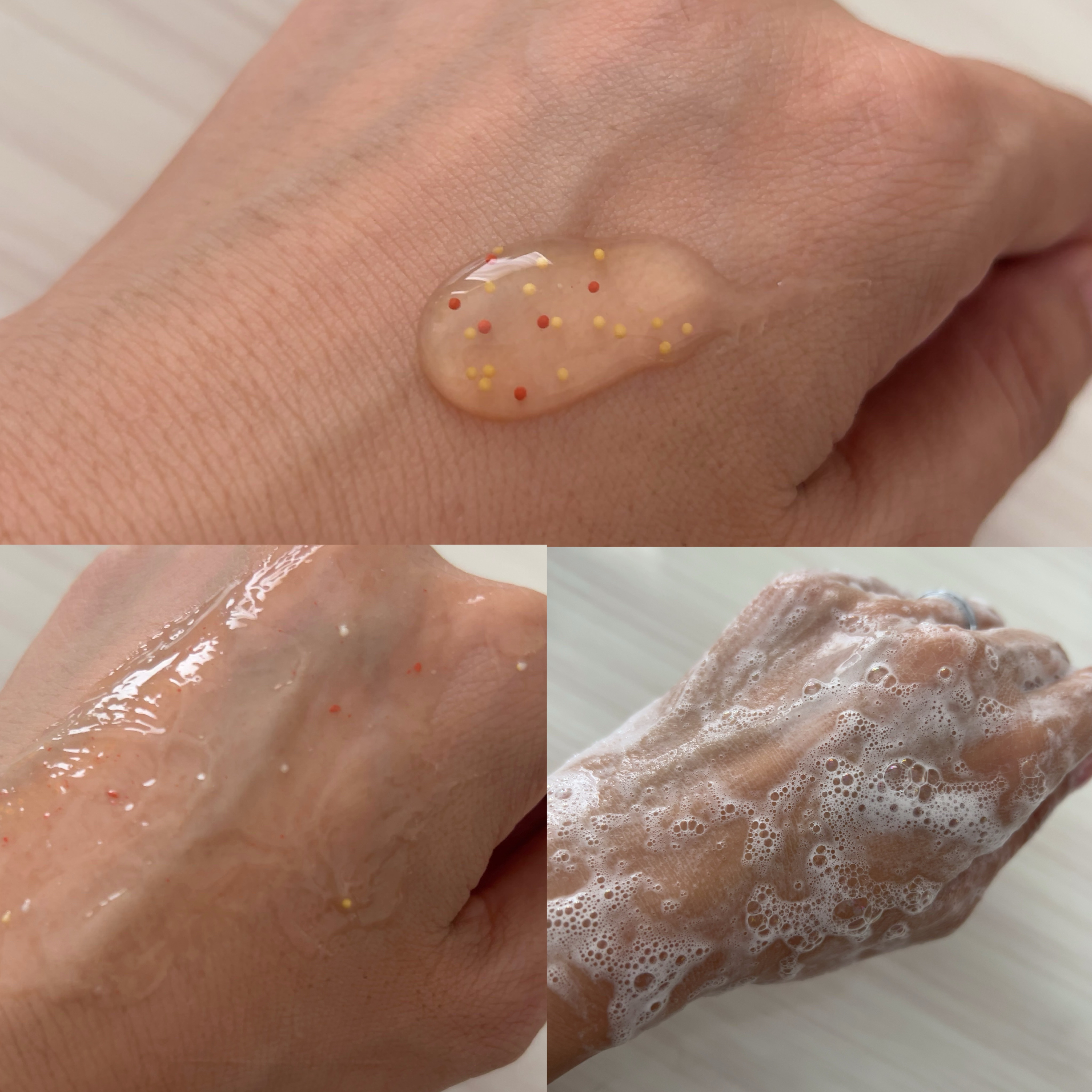 ダブルビタカプセルクレンジングフォーム/NEOGEN/洗顔フォームを使ったクチコミ（3枚目）